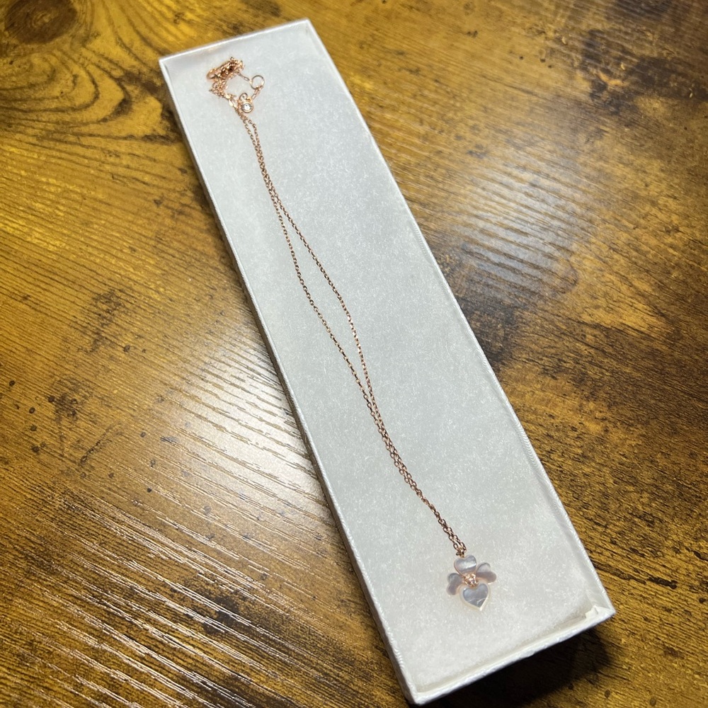 KATE SPADE PANSY NECKLACE